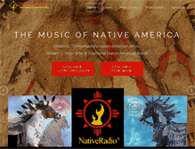 Tablet Screenshot of nativeradio.com